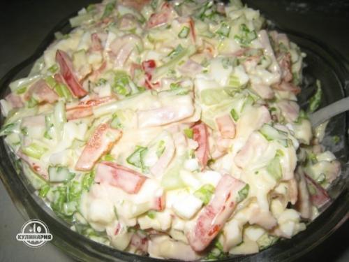 Очень вкусный салатик Берлинский.