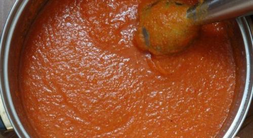 Икра кабачковая со сладким перцем. 02