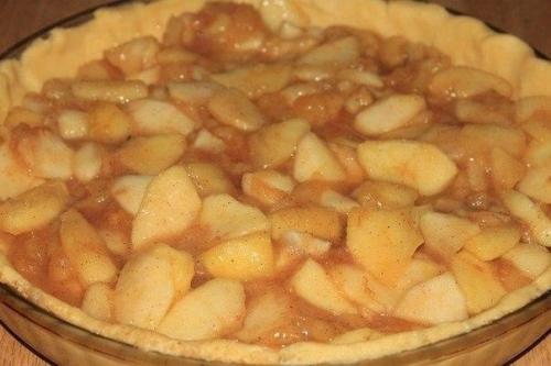 Творожно - яблочный пирог. 03