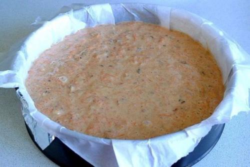 Морковный торт.  Для теста: 07