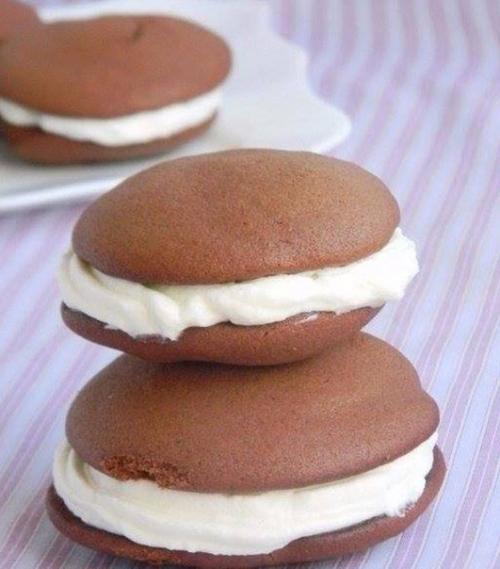 Пирожное вупи.  Готовить просто, а так вкусно. 02