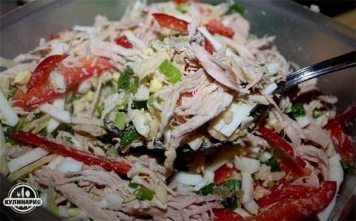 Салаты лёгкого приготовления. 04