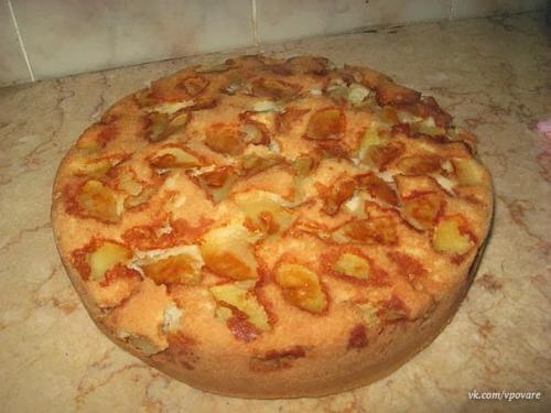 Шарлотка.  Самая классическая и вкуснейшая шарлотка! 07