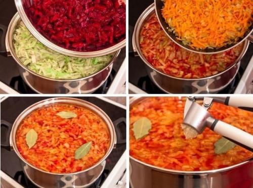 Борщ.  Ингредиенты:  1 кг говядины (или свинины). 07