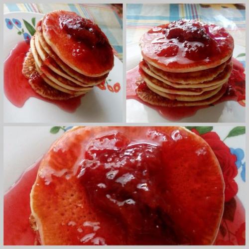 Оладьи. (А-ля американские панкейки).