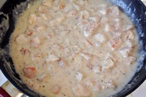 Курица в сметанно - горчичном соусе. 05 Курица в сметанно - горчичном соусе. 05