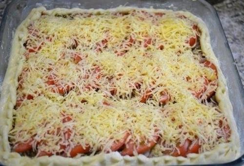 Открытый мясной пирог. 05 Открытый мясной пирог. 05