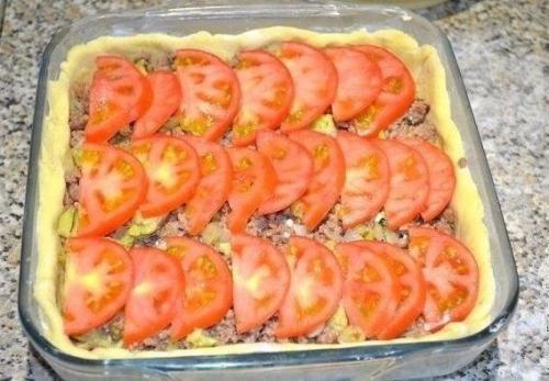 Открытый мясной пирог. 06 Открытый мясной пирог. 06