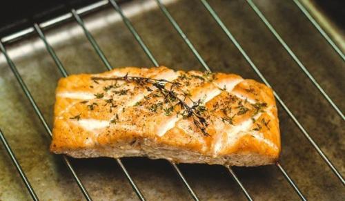 Сёмга с медовой заправкой. 08