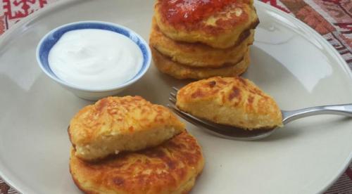 Сырники без сахара, яиц и глютена.