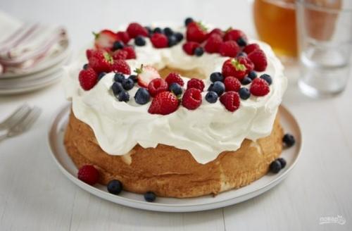 Ангельский пирог.  Ингредиенты: