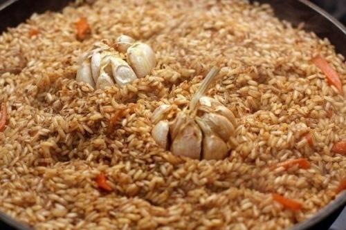 Узбекский плов.  Ингредиенты: 07