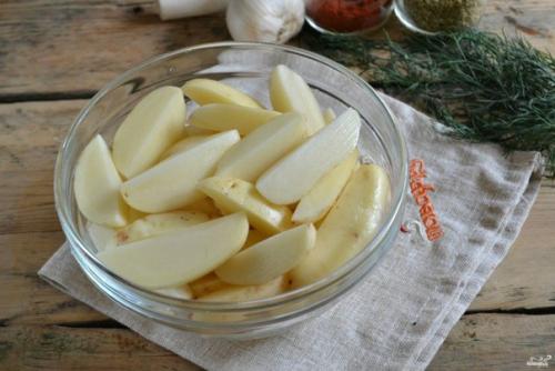 Картофель по-деревенски в ДУХОВКЕ. 02