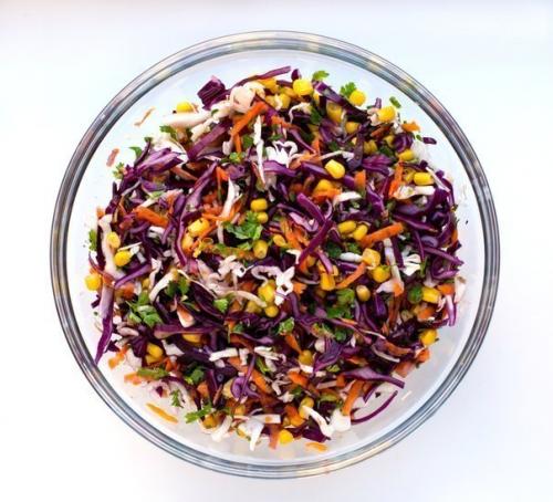 Салат Коулсло.   Ингредиенты. 04