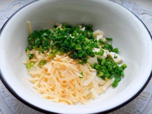 Лаваш, жареный с сыром. 01