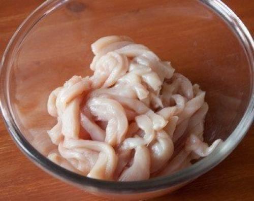 Курица стир - фрай в кисло-сладком соусе. 01