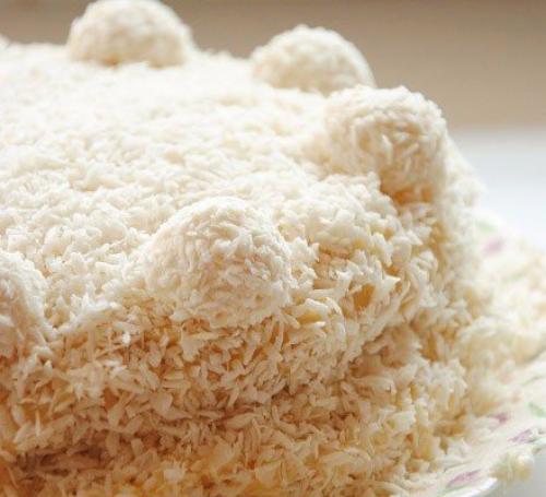 Торт Рафаэлло.  Приготовление: 01