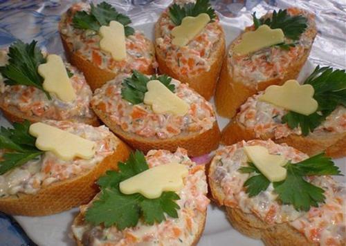Праздничные бутерброды: топ - 9 лучших рецептов. 04