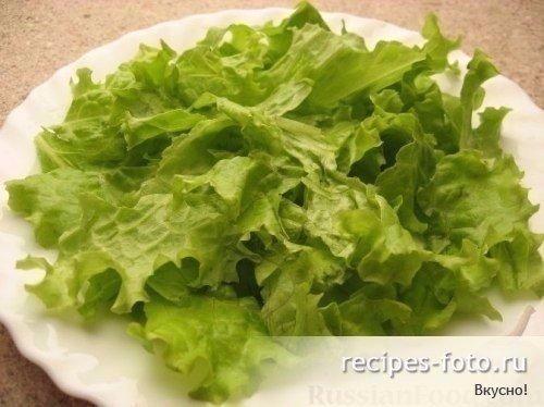 Салат Цезарь самый простой рецепт. 05