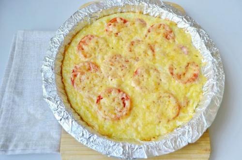 Пицца на кабачковой основе. 05