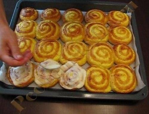 Творожные завитушки.   Ингредиенты: 05