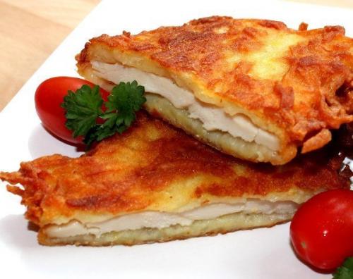 Куриное Филе в картофеле.