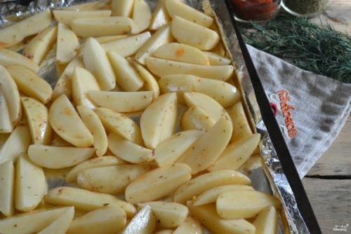 Картофель по-деревенски в ДУХОВКЕ. 04