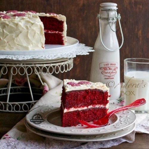 Торт Красный Бархат (без красителей).