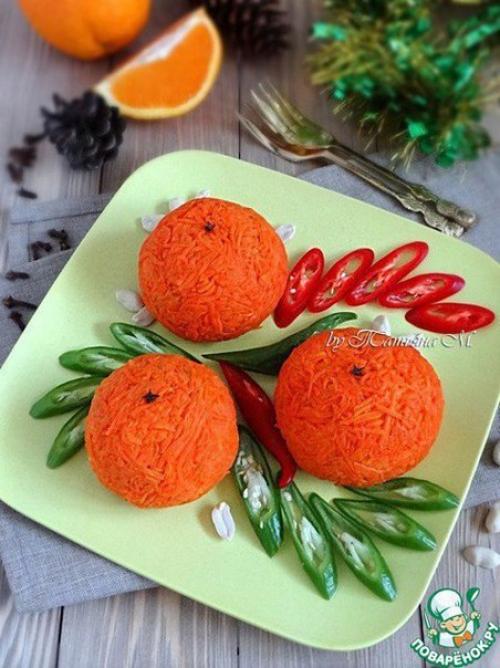 Салат - закуска Апельсин.