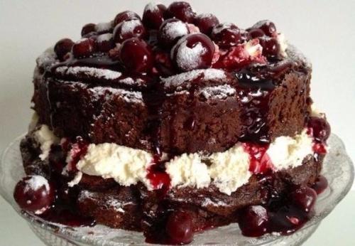 Топ - 10 самых вкусных вишневых тортиков? 08
