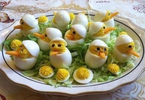 Фаршированные яйца.  25 вариантов начинки. 02