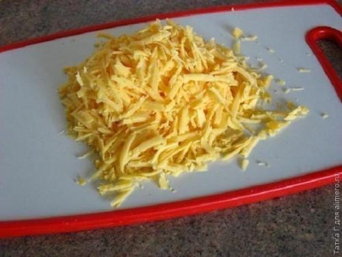 Сырный рулет с мясом. 02