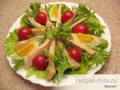 Салат Цезарь самый простой рецепт. 07