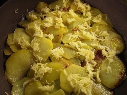 Картофель с чесноком. 03