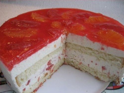 Австралийский чизкейк.  Ингредиенты: