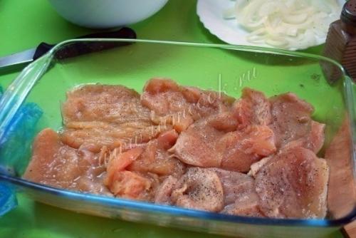 Куриная запеканка по-французски. 02