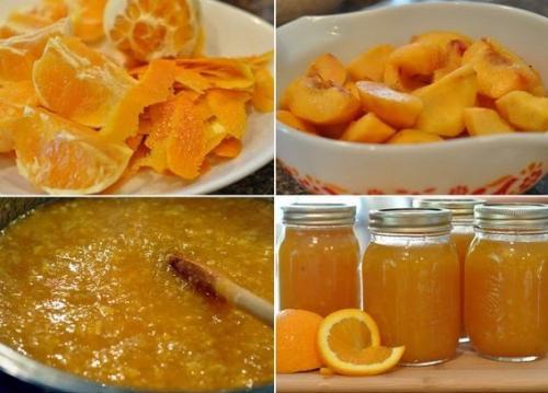 Варенье из персиков с апельсинами?