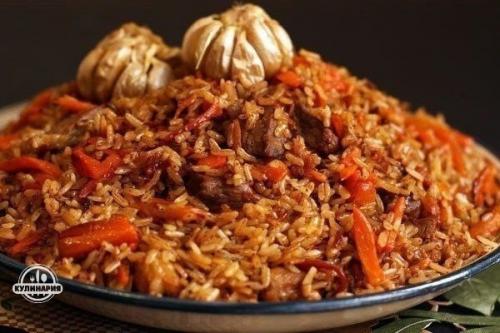 Узбекский плов.  Ингредиенты: