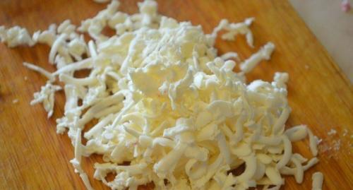 Сырные шарики с крабовыми палочками. 01