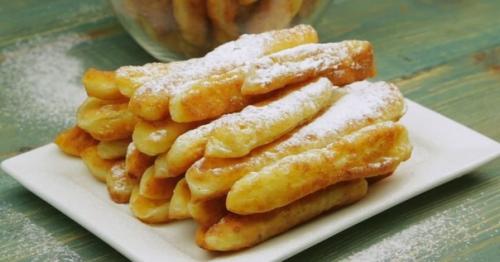 Творожные палочки.  Вкуснятина за 15 минут. 01