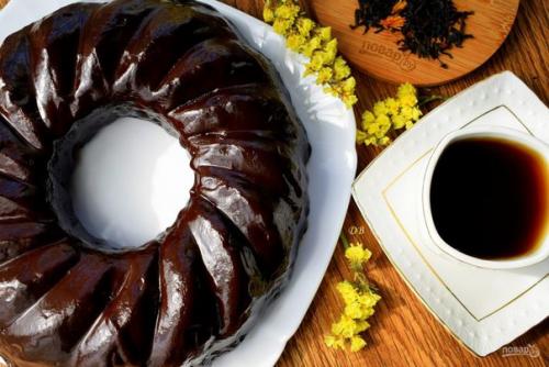 Шоколадный чайный пирог. 09 Шоколадный чайный пирог. 09