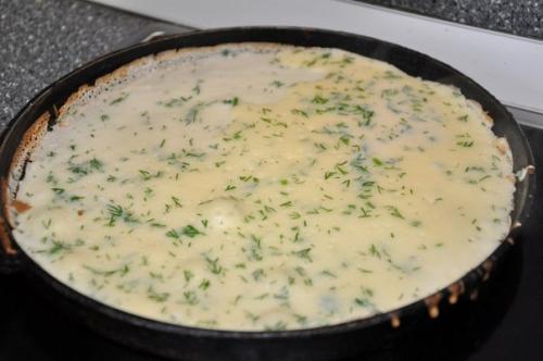 Блинчики с начинкой в панировке. 02