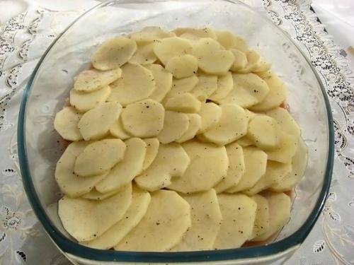 Картошка по-царски.  Ингредиенты: 04