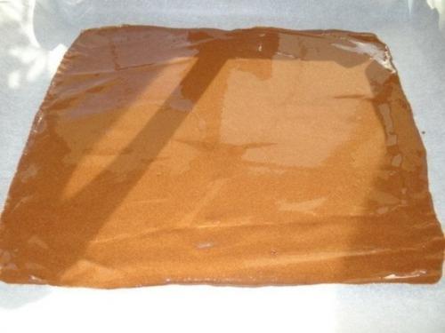 Шоколадные пирожные - рулетики. 03