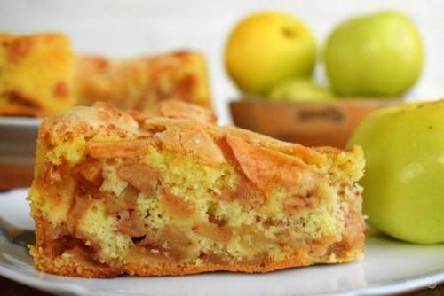 Шарлотка с яблоками (мастер-класс). 09