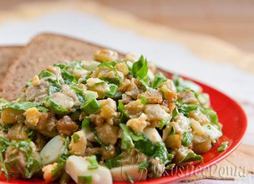 Загадочный салат из баклажанов вкуснотища а-ля Монте-карло.