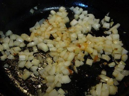 Курица с тыквой и шампиньонами в сметане. 06