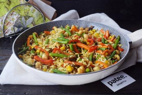 Ризотто с овощами. Ризотто с овощами.