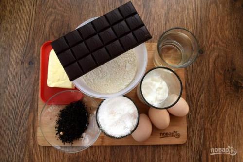 Шоколадный чайный пирог. 01 Шоколадный чайный пирог. 01