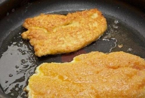 Куриные шницели.  Ингредиенты: 04